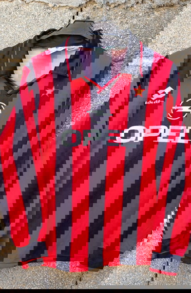 MILAN 1994-95 ΜΙΛΑΝ ΦΑΝΕΛΑ ΕΜΦΑΝΙΣΗ ΠΟΔΟΣΦΑΙΡΟΥ