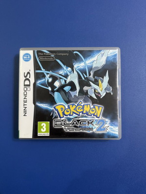 Pokemon Black 2 DS box with manuals used, no game