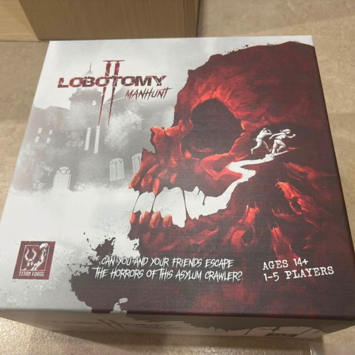 Lobotomy 2 3D Printed Insert for Board Game