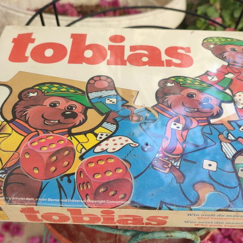 Tobias board game Papita vintage 1983 sealed