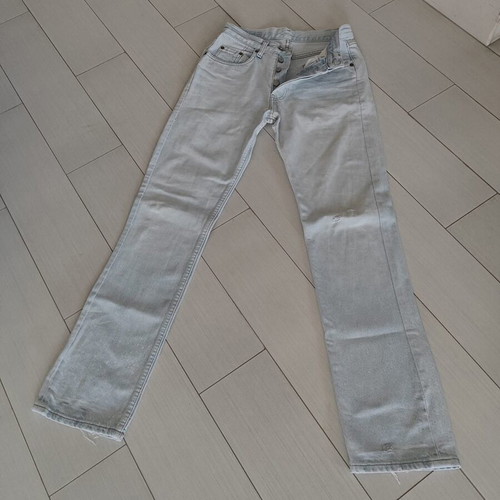 Vintage Edwin high-waisted jeans size 36 used, turquoise