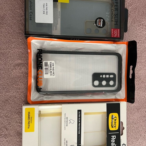 Huawei P40 Pro cases used, pack of 5