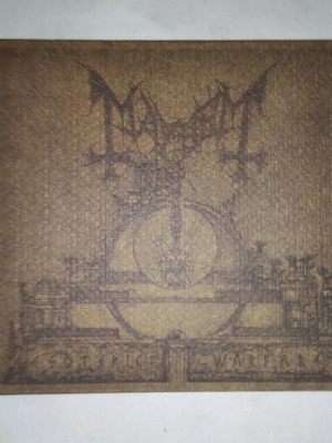 Mayhem Esoteric Warfare CD used, metal, limited edition