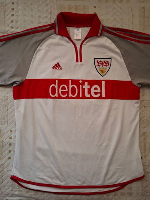 Stuttgart Adidas 1999-2000 football shirt jersey, like new, size XL