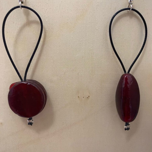 Murano earrings handmade new