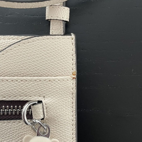 Tous Pop Pendant Cardholder Beige Like New with Strap