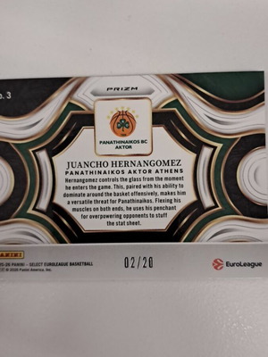 Select Euroleague Juancho Snapshots card new