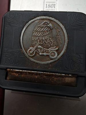 Vintage tobacco case used for tobacco