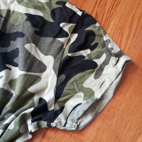 Admiral camouflage t-shirt with short sleeves like new, cotton