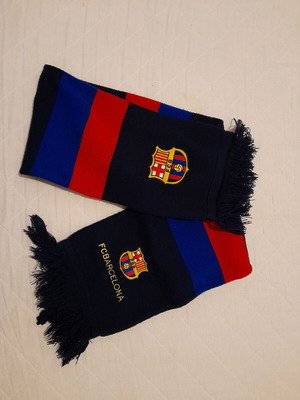 Barcelona scarf used, official authentic