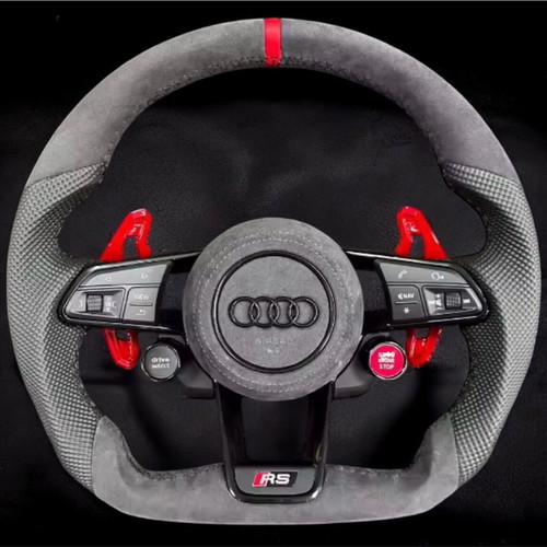 Τιμόνι Audi alcadara με paddles καινούργιο