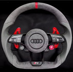 Τιμόνι Audi alcadara με paddles καινούργιο
