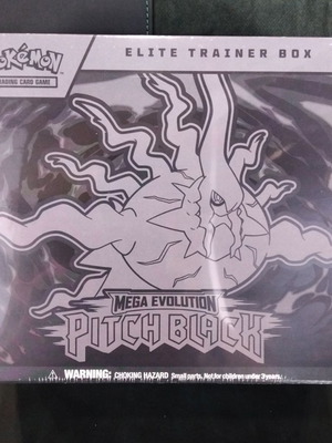 Pokemon TCG Mega Evolution Pitch Black Elite Trainer Box σφραγισμένο