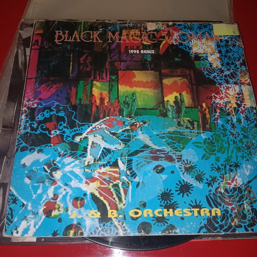 Santana Black Magic Woman 12" single remix used