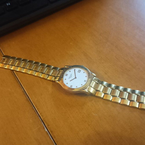 Favre Leuba FL wristwatch 1992 like new, gold color