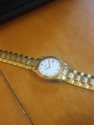 Favre Leuba FL wristwatch 1992 like new, gold color