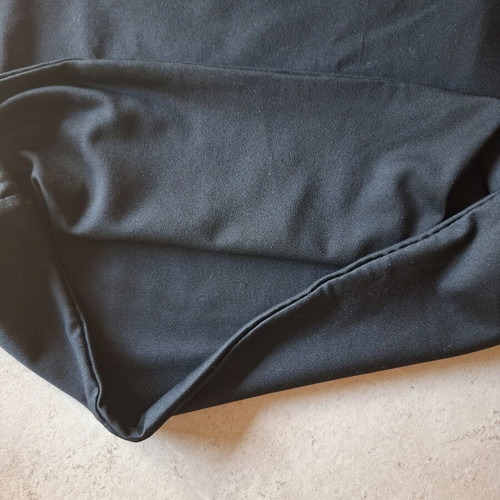 Shein crop top with square neckline, like new, size S black