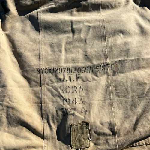 English Army 1943 Tent used, two-person with mosquito net