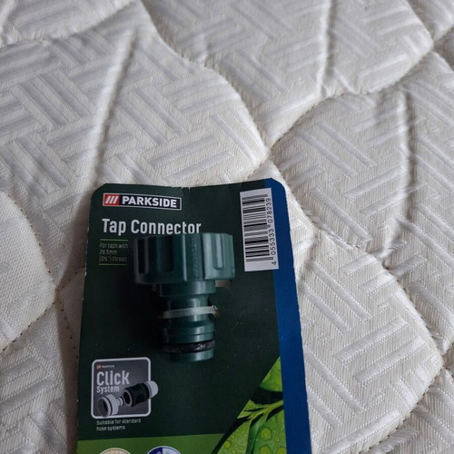 Tap connector for watering hose new
