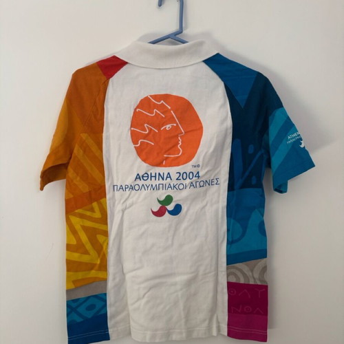 Adidas Paralympic Games Athens 2004 shirt like new, size Large