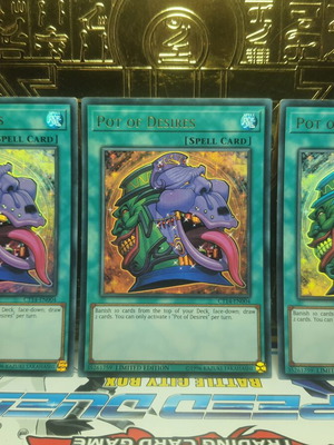 Yu-Gi-Oh! Pot of Desires playset like new