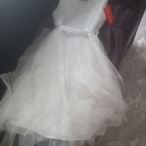 Pack of 2 new formal dresses size 14, ivory & white, flower girl