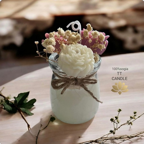 Handmade scented candle new