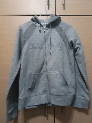 Sports hoodie used, gray, size L