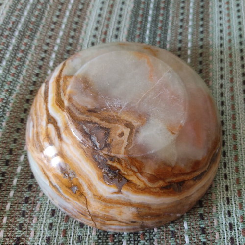 Alabaster bowl, diameter 12.5 cm, height 4 cm
