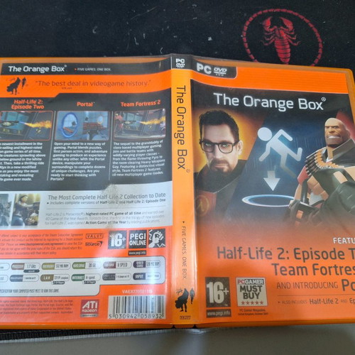 The Orange Box PC complete like new