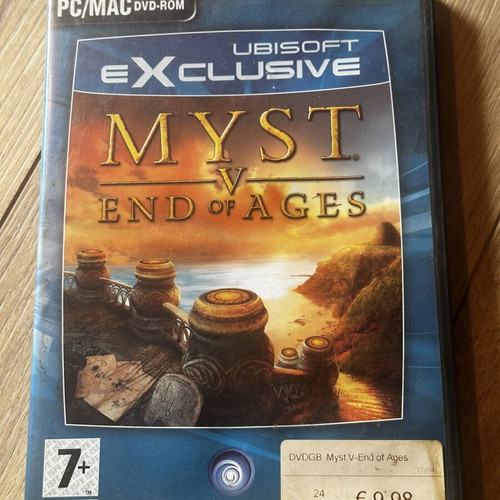 Myst V End of Ages PC game used, puzzle