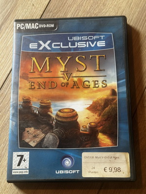 Myst V End of Ages PC game used, puzzle