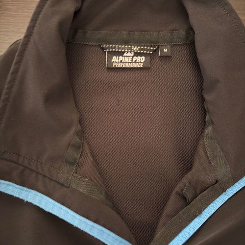 Alpine Pro jacket like new, windproof soft shell, size M