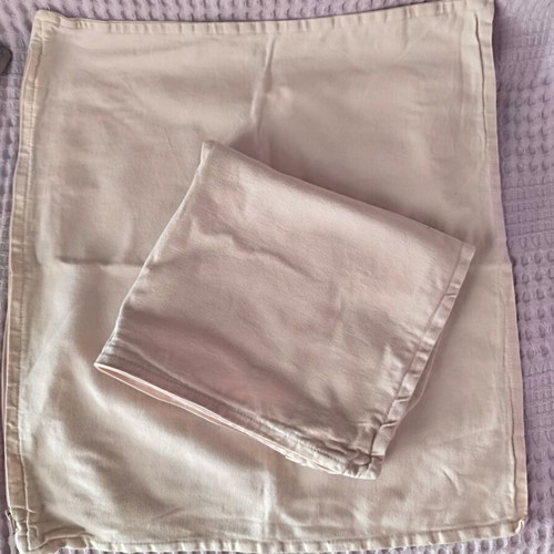 IKEA pillowcase set 40x40 light pink like new