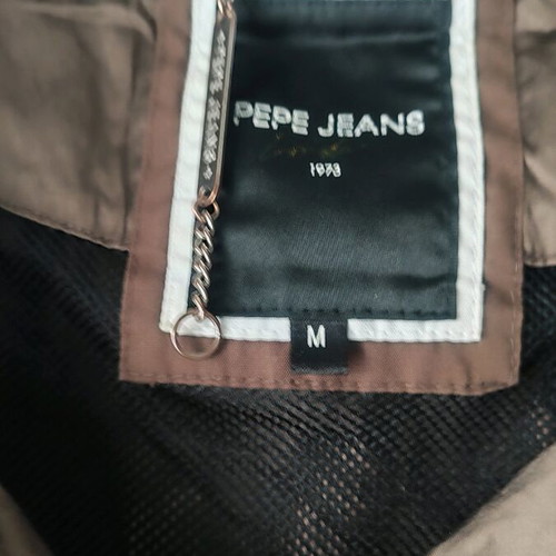 Pepe Jeans London thin jacket like new, brown, size M