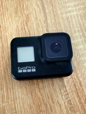 GoPro Hero8 Black Action Camera used, 4K Ultra HD with WiFi and 2" Screen