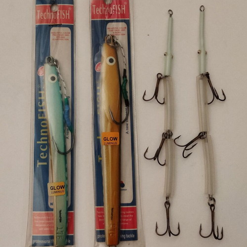 Fishing lures glow for shore and boat, artificial bait new