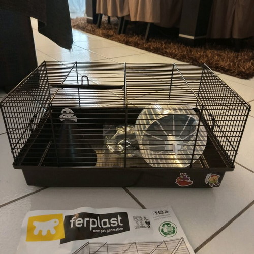 Criketi Ferplast Hamster Cage like new 46x29.5x23 cm
