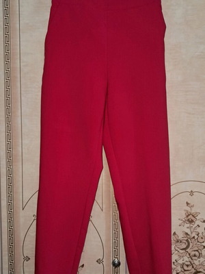 Zara Παντελόνι Κόκκινο Σαν Καινούργιο, Μέγεθος XS