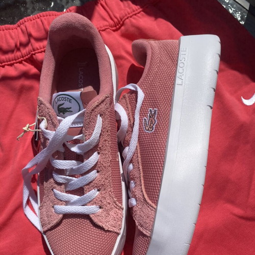 Lacoste sneakers new, size 36, pink