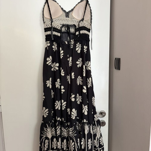 Summer dress Koton like new, black and beige, size L