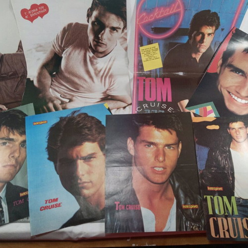 Tom Cruise poster collection new, 5 small and 3 giant posters
