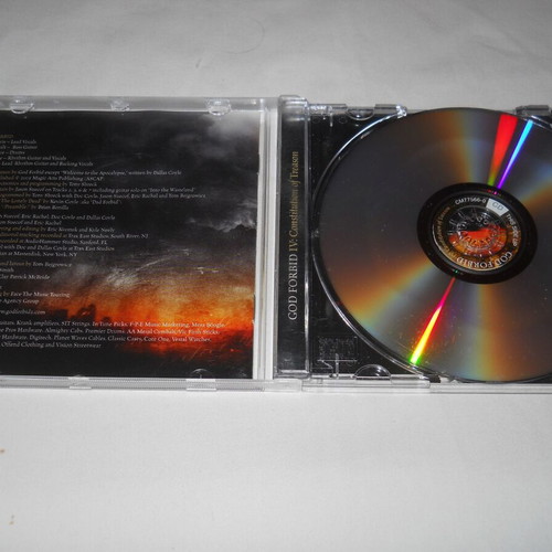 God Forbid IV: Constitution Of Treason CD album used, metalcore