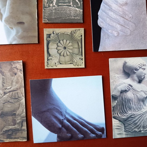 Set of 14 collectible magnets from Acropolis Museum like new