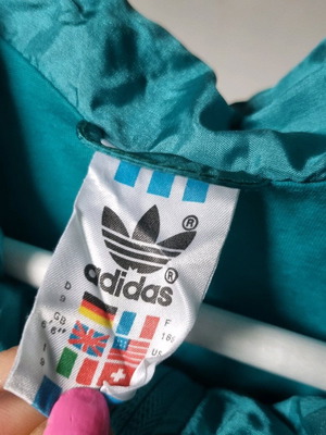 Adidas μπουφάν XXL vintage 90s για ψηλό ανάστημα