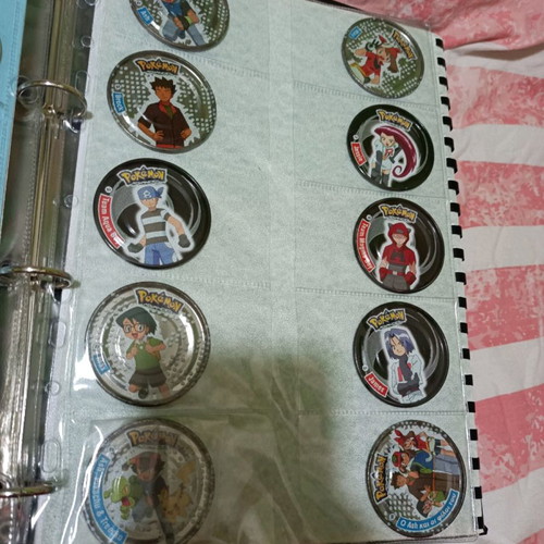 Pokémon metal advance used, collection 1-100 with album and sleeves