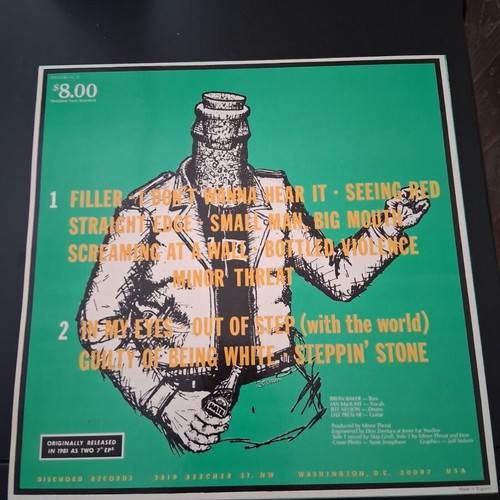Minor Threat LP near mint, punk