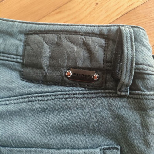 Diesel women's cotton jeans size 28 like new, gray blue