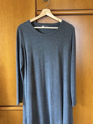 Γυναικείο γκρι casual φόρεμα Julia Bergovich σαν καινούργιο