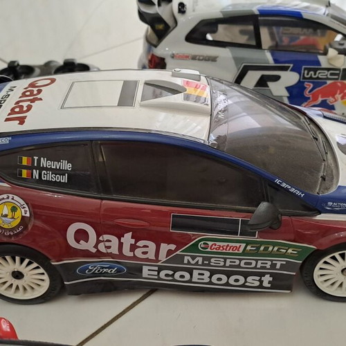 Nikko WRC remote control cars like new, set of 3